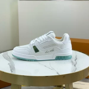 Louis Vuitton High-Top Sneakers Calfskin Size 35-45