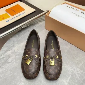 Louis Vuitton Trainer Moccasins / Arizona Loafers Cowhide Size 35-42