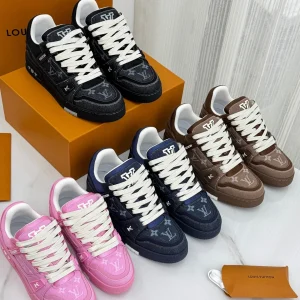 Louis Vuitton 2025 Trainer Sneakers Low Size 35-44