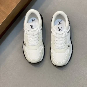 Louis Vuitton Trainer Sneakers Grain Calfskin #54 Size 39-44