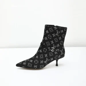 Louis Vuitton 25FW Pointed Toe Ankle Boots 5.5cm Heel Size 34-41