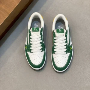 Louis Vuitton x Nike Air Force 1 Style Board Shoes Lychee Leather Size 39-44