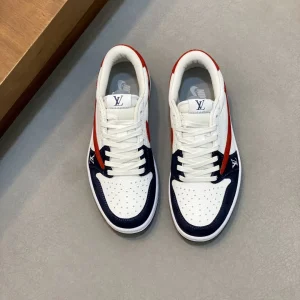 Louis Vuitton x Nike Air Force 1 Style Board Shoes Lychee Leather Size 39-44