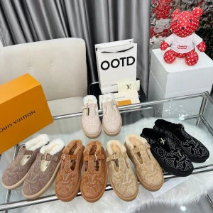 Louis Vuitton 25SS Ankle Boots Suede & Wool Size 35-41