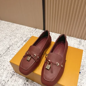 Louis Vuitton 25SS Flat Loafers Cowhide Size 35-41