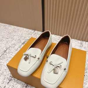 Louis Vuitton 25SS Flat Loafers Cowhide Size 35-41