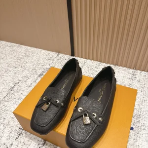 Louis Vuitton 25SS Flat Loafers Cowhide Size 35-41