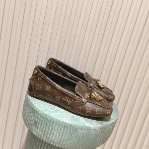 Louis Vuitton 25SS Flat Loafers Cowhide Size 35-42