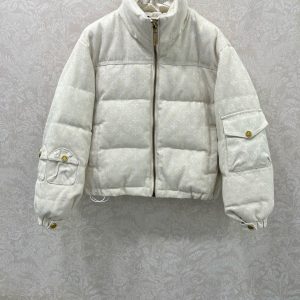 Louis Vuitton 2025FW Brocade Down Jacket