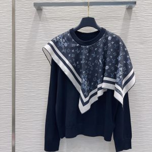 Louis Vuitton 2025FW Mock Neck Top