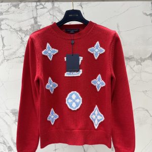 Louis Vuitton Letter Knit Sweater