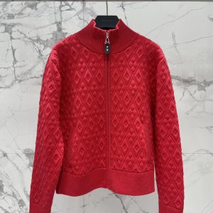 Louis Vuitton 2025FW Argyle Knit Cardigan