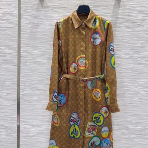 Louis Vuitton 2025FW Printed Coat