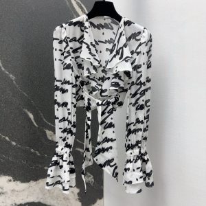 Louis Vuitton 2026SS Silk Blouse