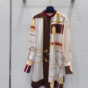 Louis Vuitton 2025FW Printed Dress