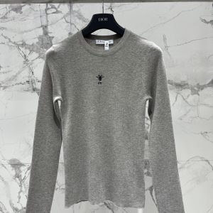 Dior 2025FW Bee Embroidered Knit