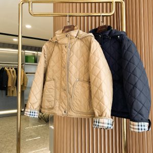 Burberry Horse Emblem Quilted Jacket