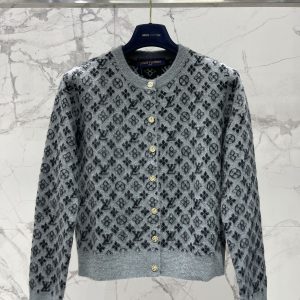Louis Vuitton Jacquard Knit Cardigan