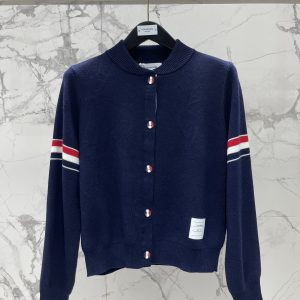 Thom Browne 2025FW Striped Baseball Jacket