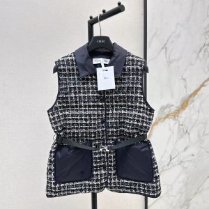 Dior 2025SS Snowflake Knit Vest