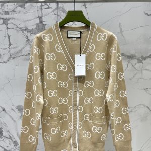 Gucci Logo Knit Cardigan