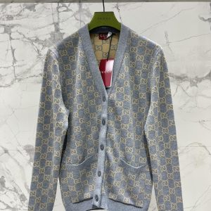 Gucci 2025FW Reversible GG Cardigan