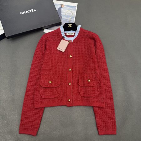 Miu Miu 2025FW Cashmere Blend Cardigan