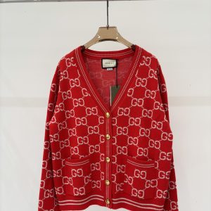 Gucci 2025FW Intarsia Cardigan