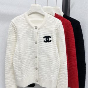 Chanel 2025FW Diamond Button Cardigan