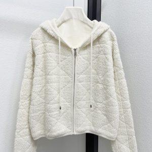 Dior 2025FW Quilted Zip Hoodie