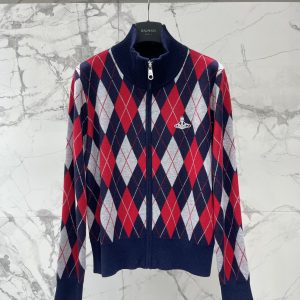 Vivienne Westwood 2025FW Tartan Cardigan