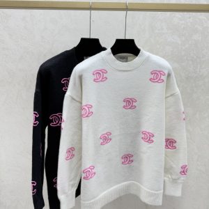 Chanel 2025FW Letter Knit Sweater