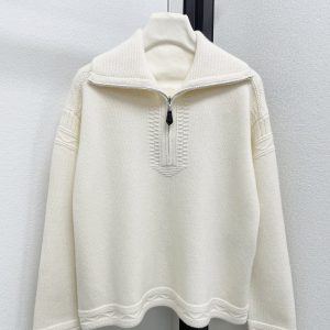 Loro Piana 2025FW Placket Knit Top