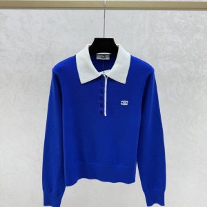 Celine 2025FW Collared Knit