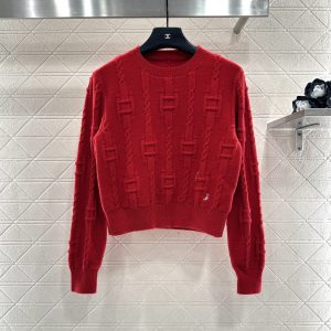 Chanel 2025FW Crochet Letter Sweater