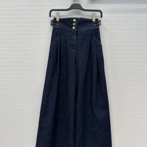 Zimmermann 2025FW Wrap Denim Dress