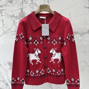 Erdos 2025FW Fair Isle Cashmere Cardigan