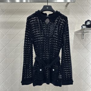 Chanel 2025FW Belted Knit Tunic