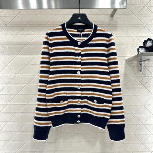 Chanel 2025FW Collared Knit Top