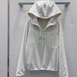Louis Vuitton 2025FW Velvet Hoodie