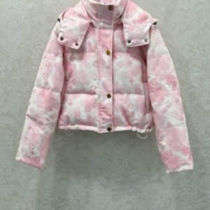 Louis Vuitton 2025FW Pink Ombre Down Coat