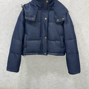 Louis Vuitton 2025FW Denim Down Jacket
