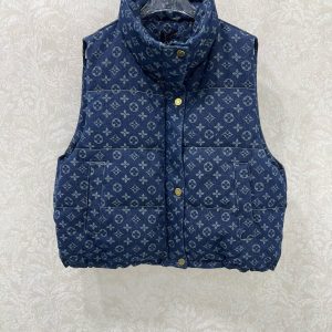 Louis Vuitton 2025FW Denim Down Vest