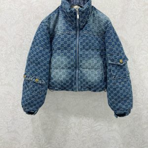 Gucci 2025FW Denim Down Coat