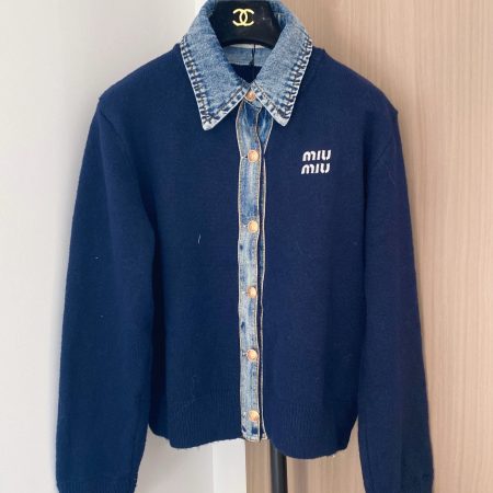 Miu Miu 2025FW Embroidered Top