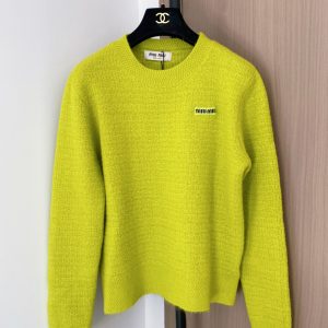 Miu Miu 2025FW Logo Long Sleeve