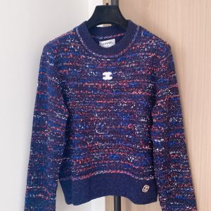 Chanel 2025FW Embroidered Knit Sweater