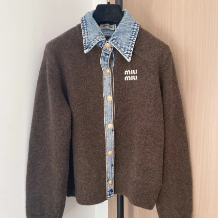 Miu Miu 2025FW Logo Sweater