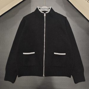 Zhi 2026SS Stand Collar Cardigan