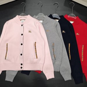 Burberry 2025FW Horse Embroidered Cardigan